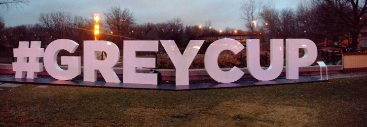 greycup hashtag letters in winnipeg
